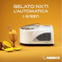 photo gelato nxt1 l'automatica i-green - bianco - fino a 1kg di gelato in 15-20 minuti 7